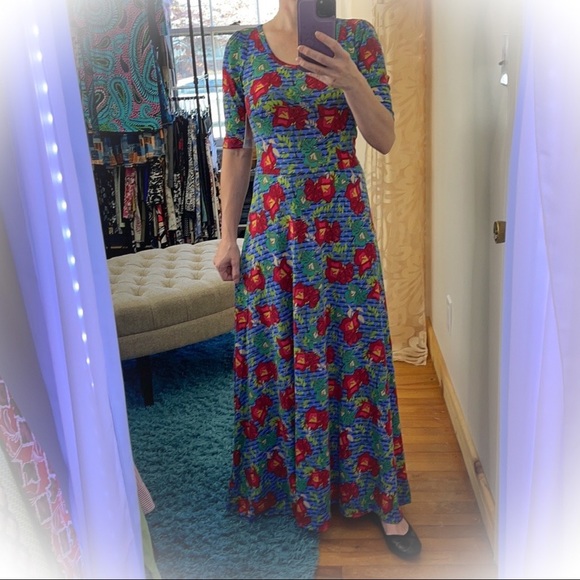 LuLaRoe Dresses & Skirts - 💕NWT Beautiful Lularoe Ana Floral Maxi Dress💕